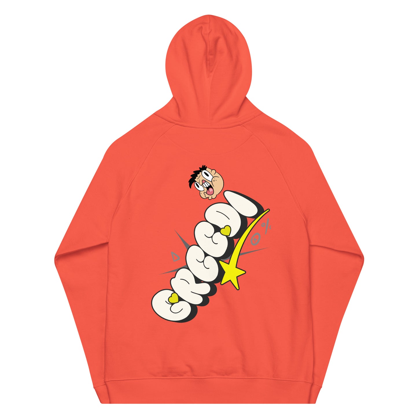 Greedi - Unisex eco raglan hoodie