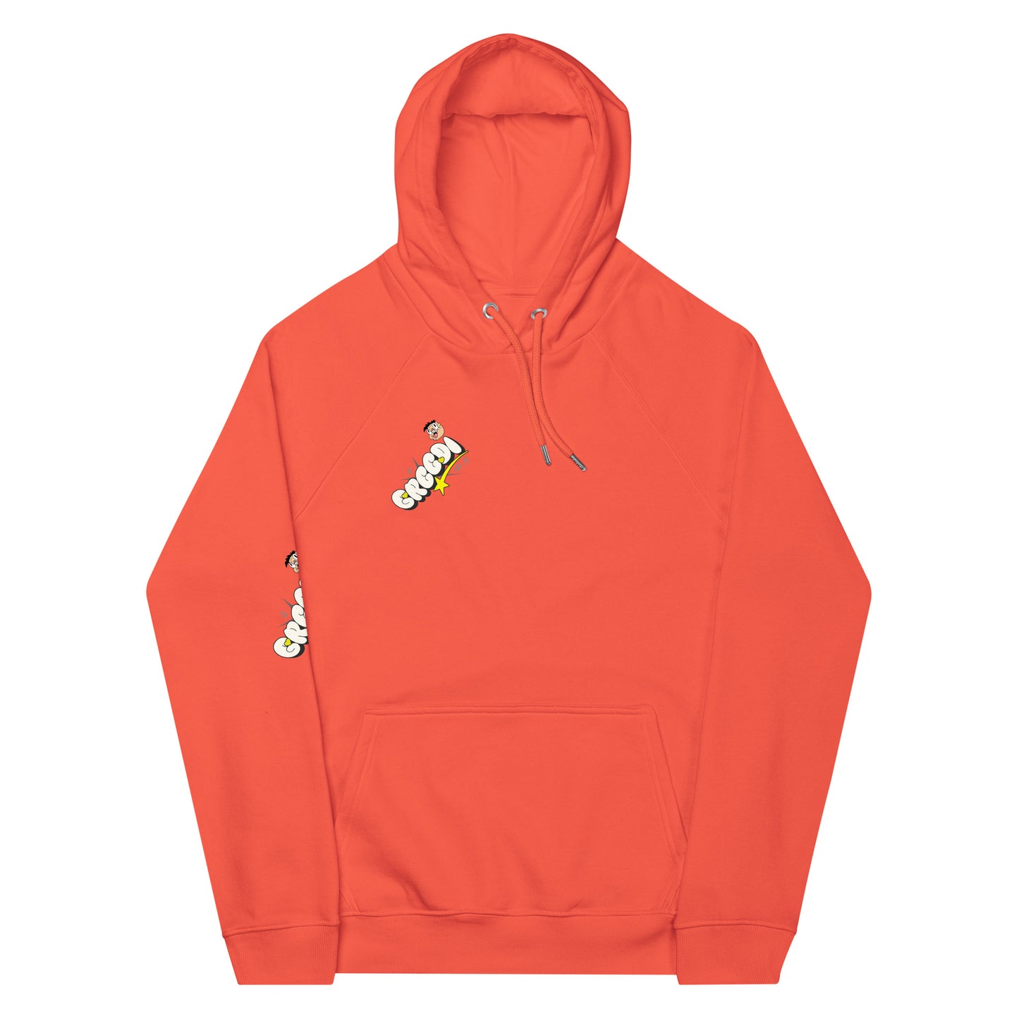 Greedi - Unisex eco raglan hoodie