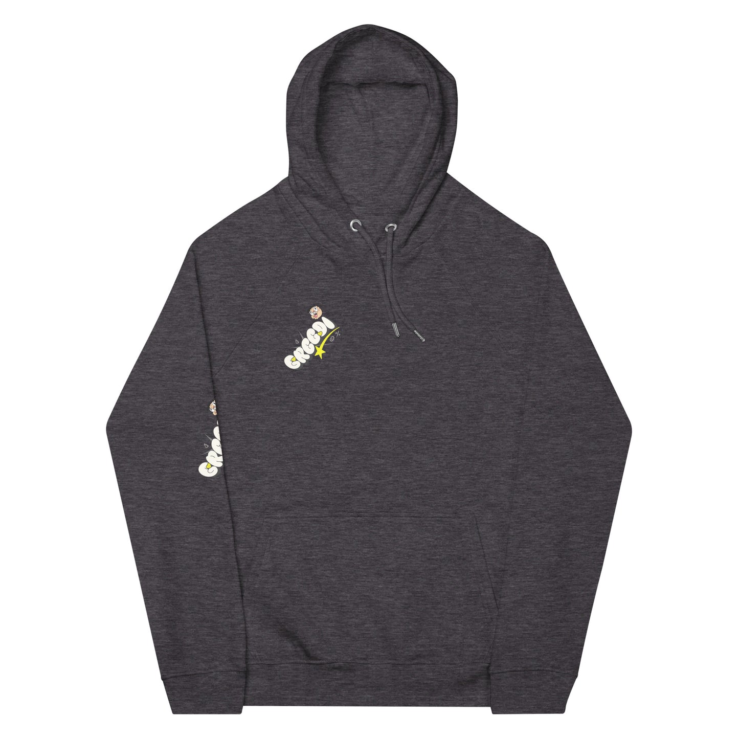 Greedi - Unisex eco raglan hoodie