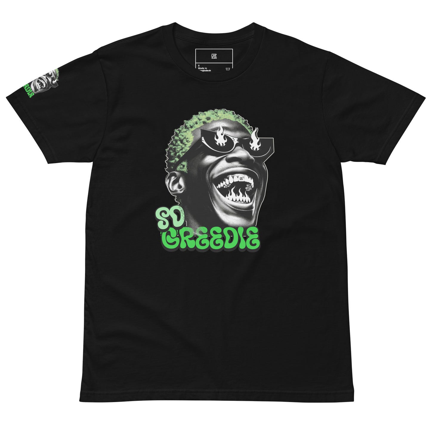 So Greedie Black -Unisex premium t-shirt