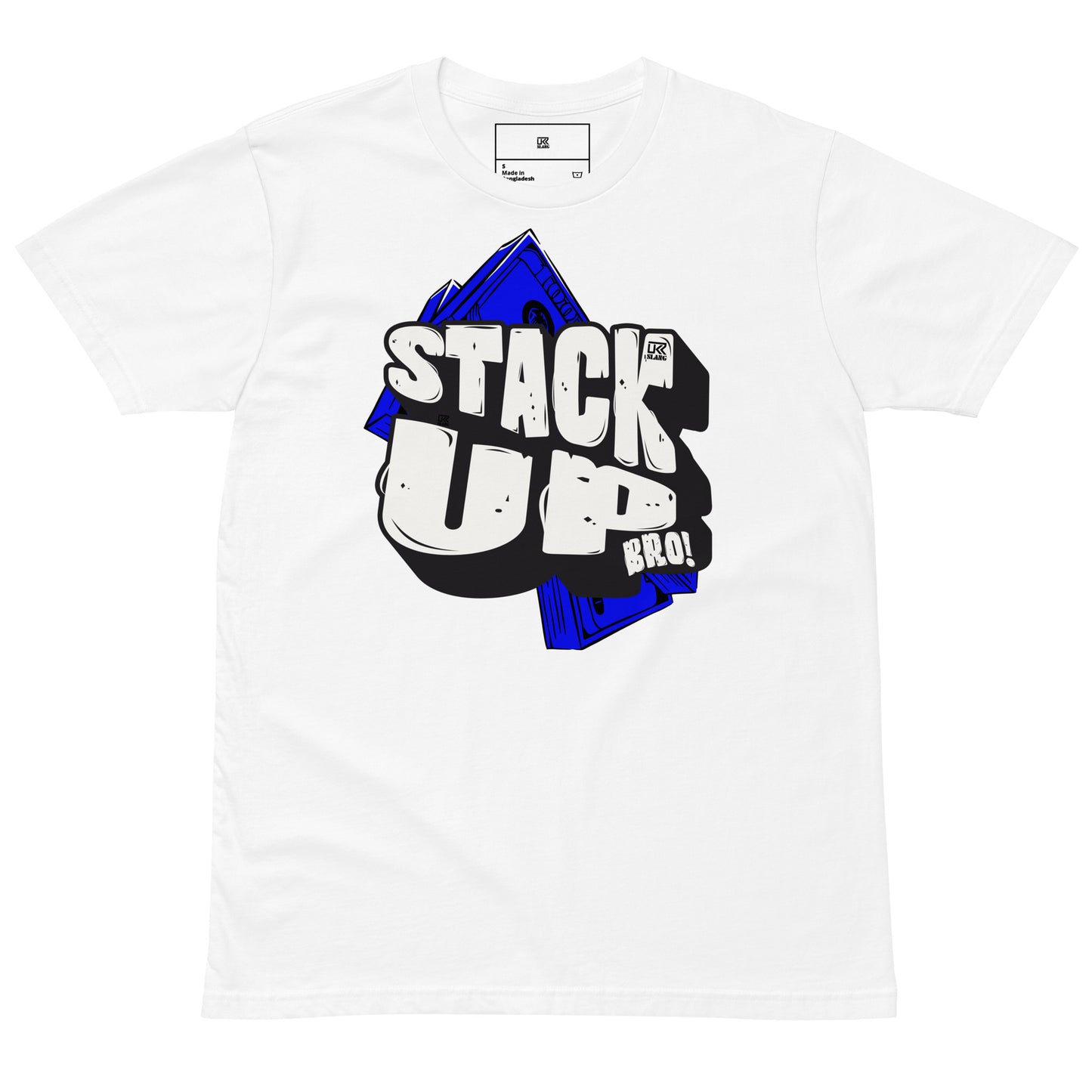 Stack UP- Blue Unisex premium t-shirt