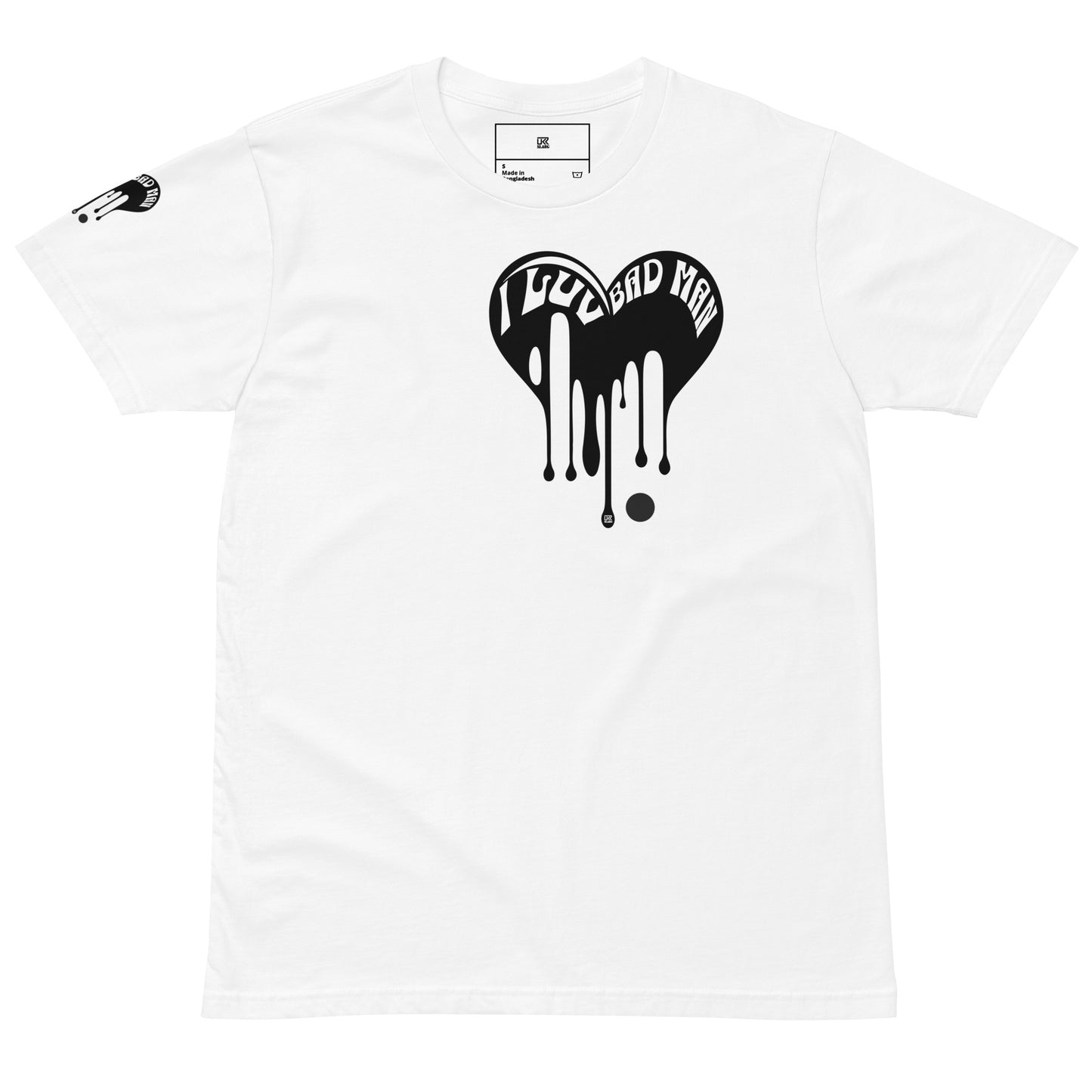 I Love Bad Man - Ladies premium t-shirt