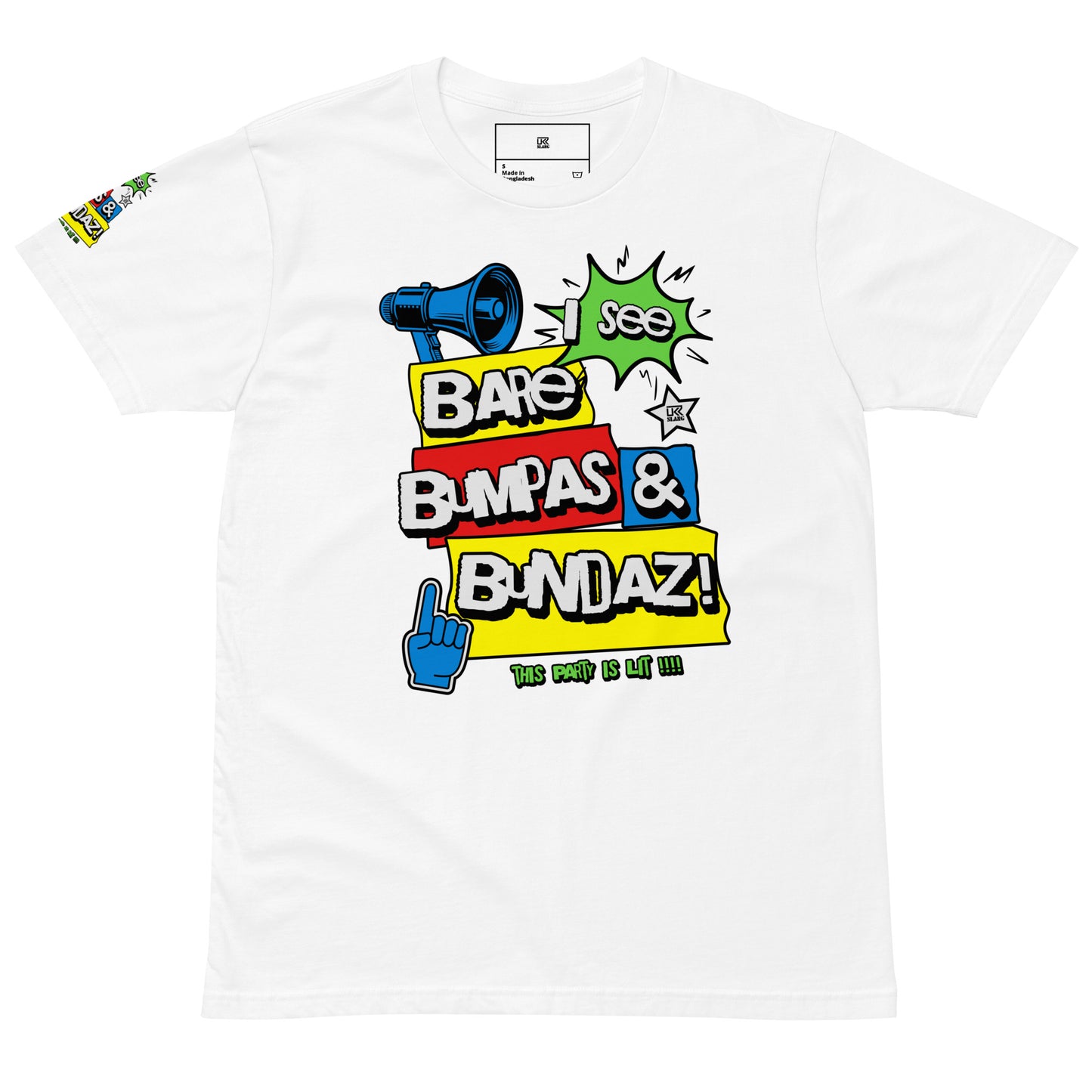 Bare, Bumpas and Bundaz -Unisex premium t-shirt