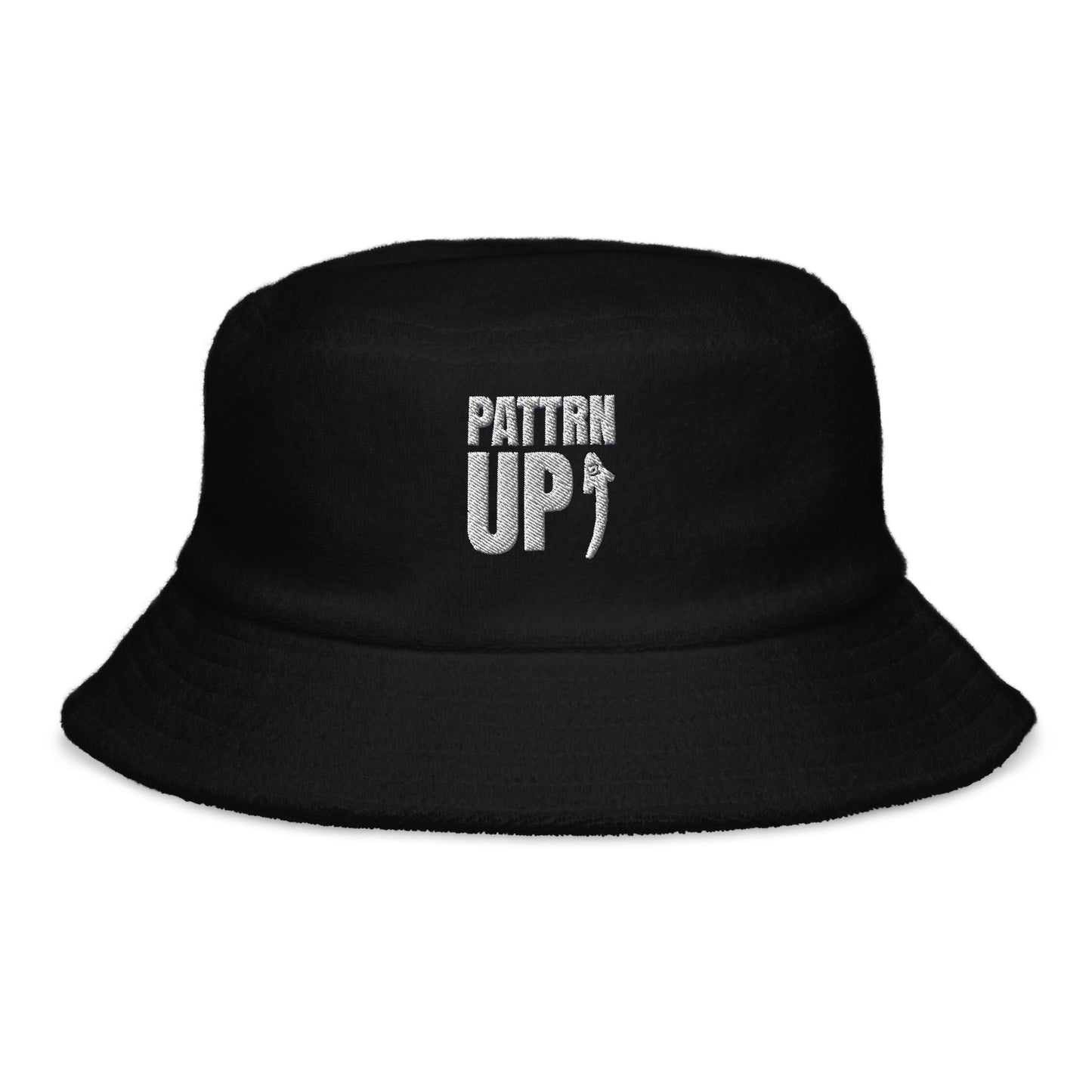 Pattrn Up Unstructured terry cloth bucket hat
