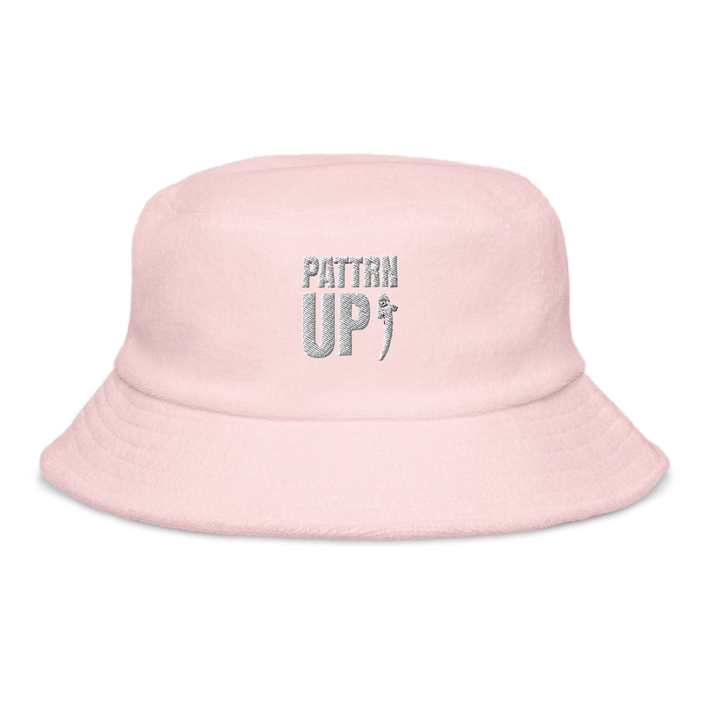 Pattrn Up Unstructured terry cloth bucket hat
