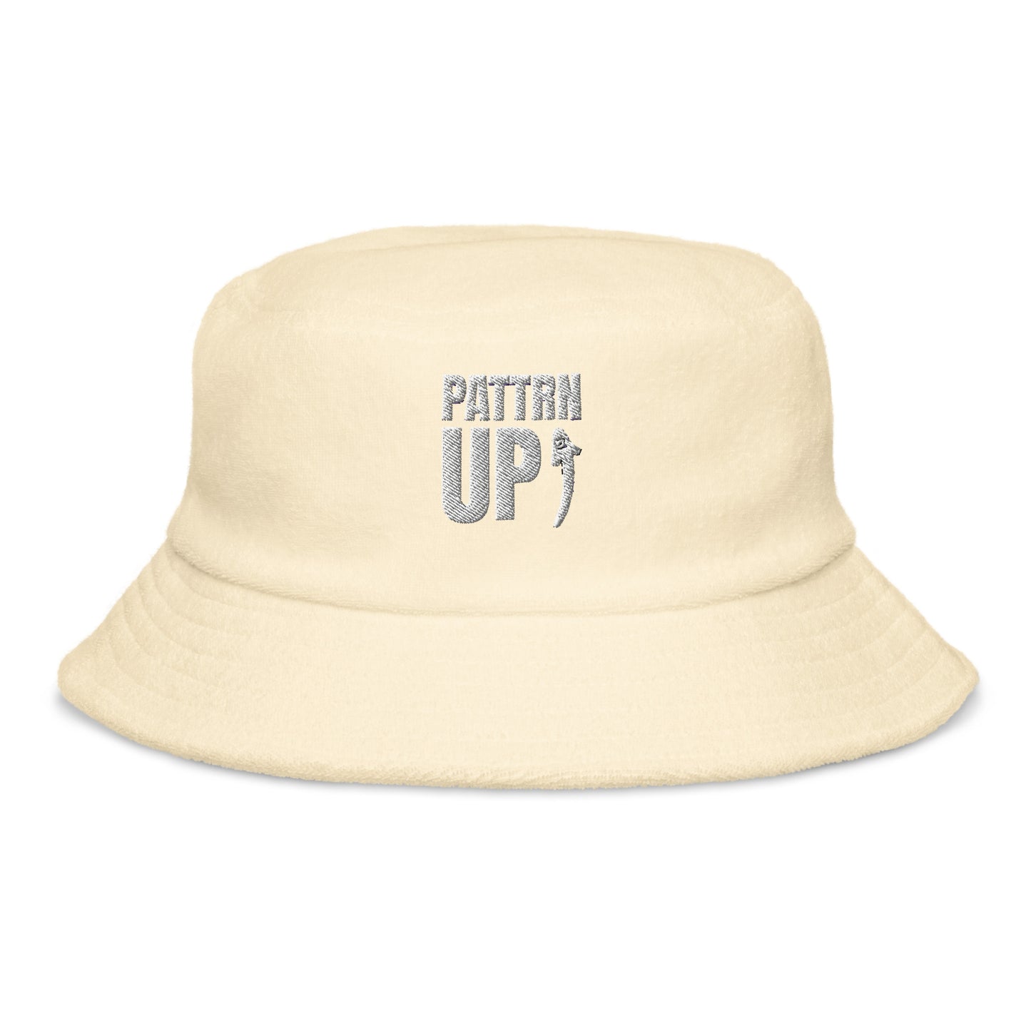 Pattrn Up Unstructured terry cloth bucket hat