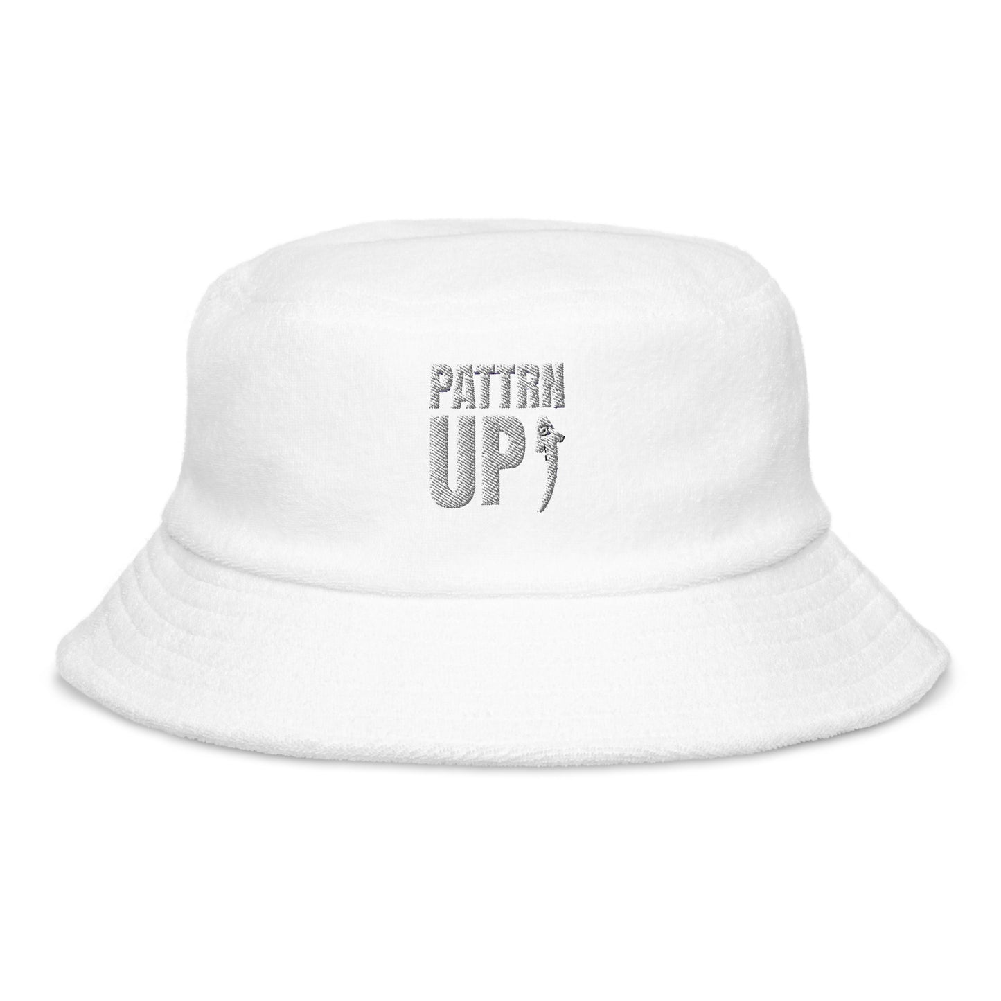 Pattrn Up Unstructured terry cloth bucket hat