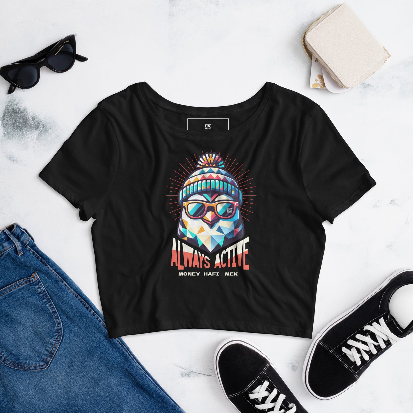 Always Active Women’s Crop Tee