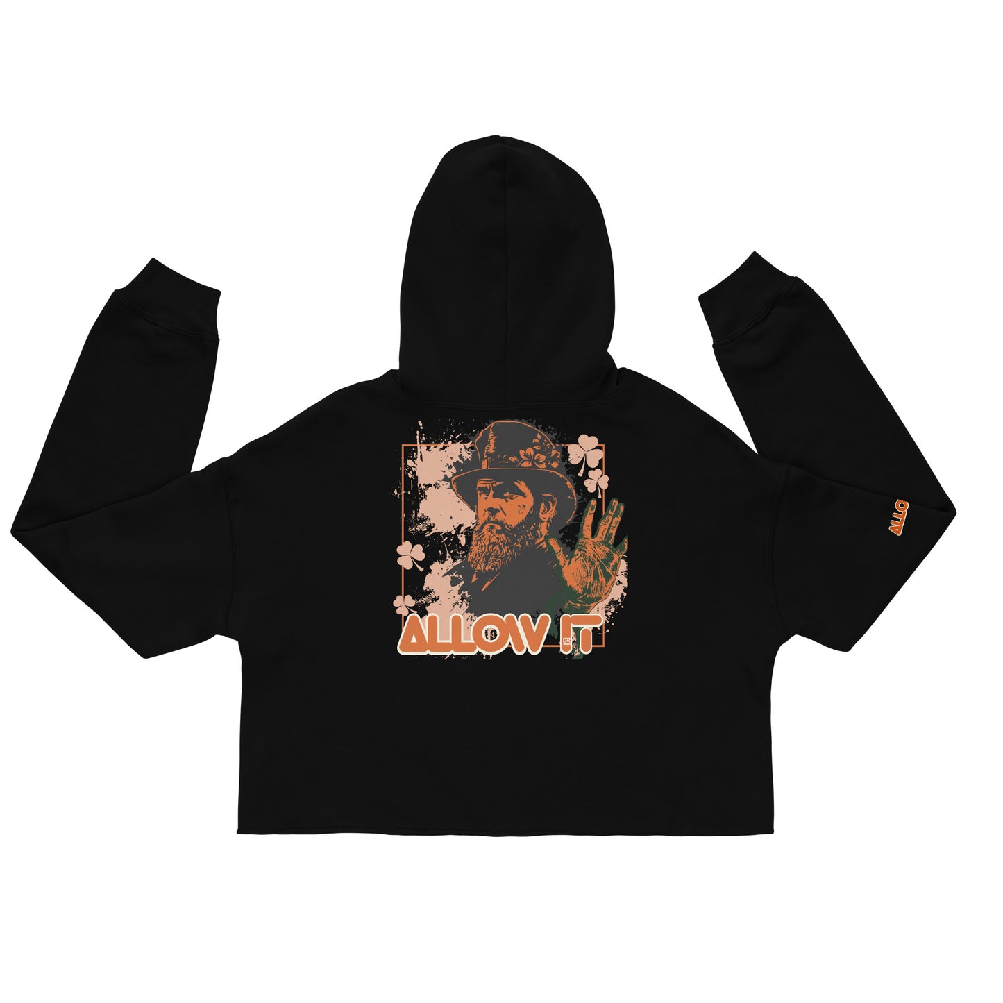 Allow it Crop Hoodie