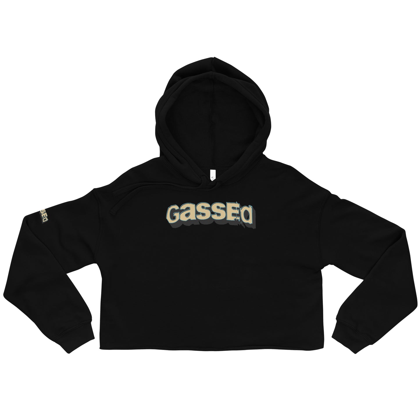 Gassed Crop Hoodie