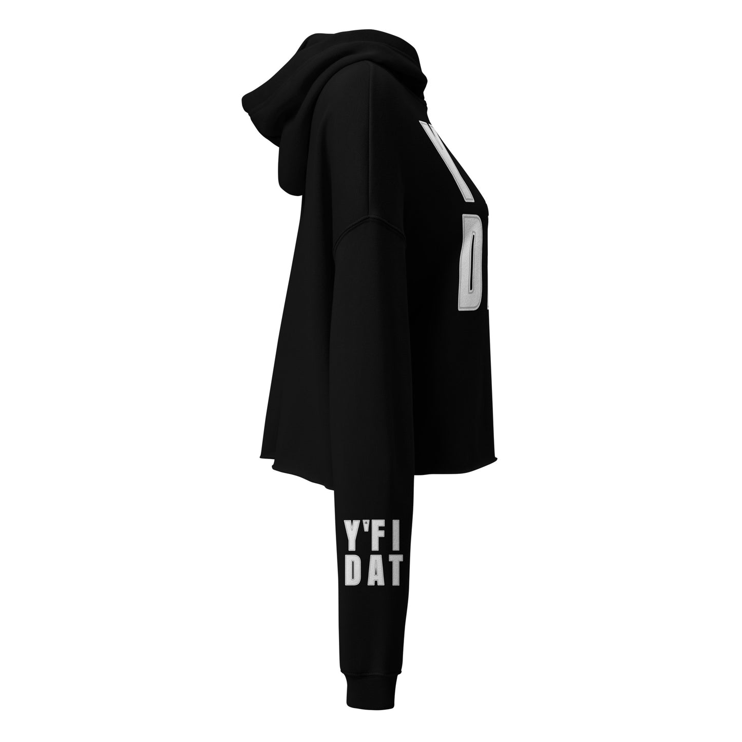 Y'FI DAT Crop Hoodie