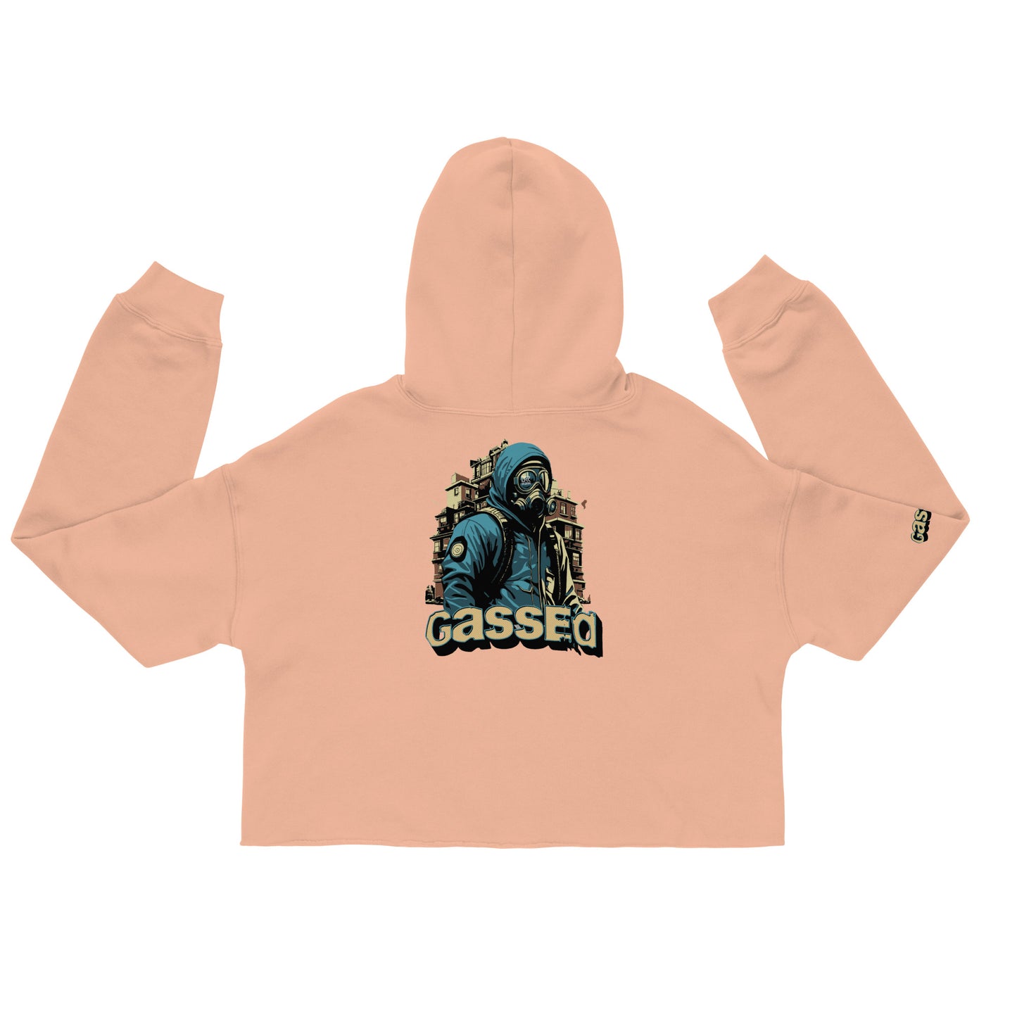 Gassed Crop Hoodie