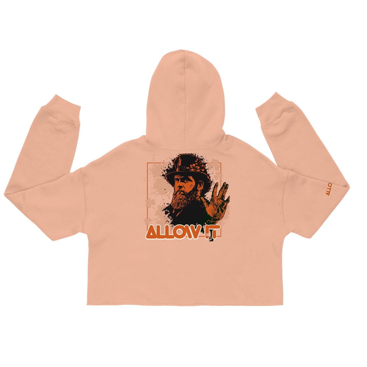 Allow it Crop Hoodie