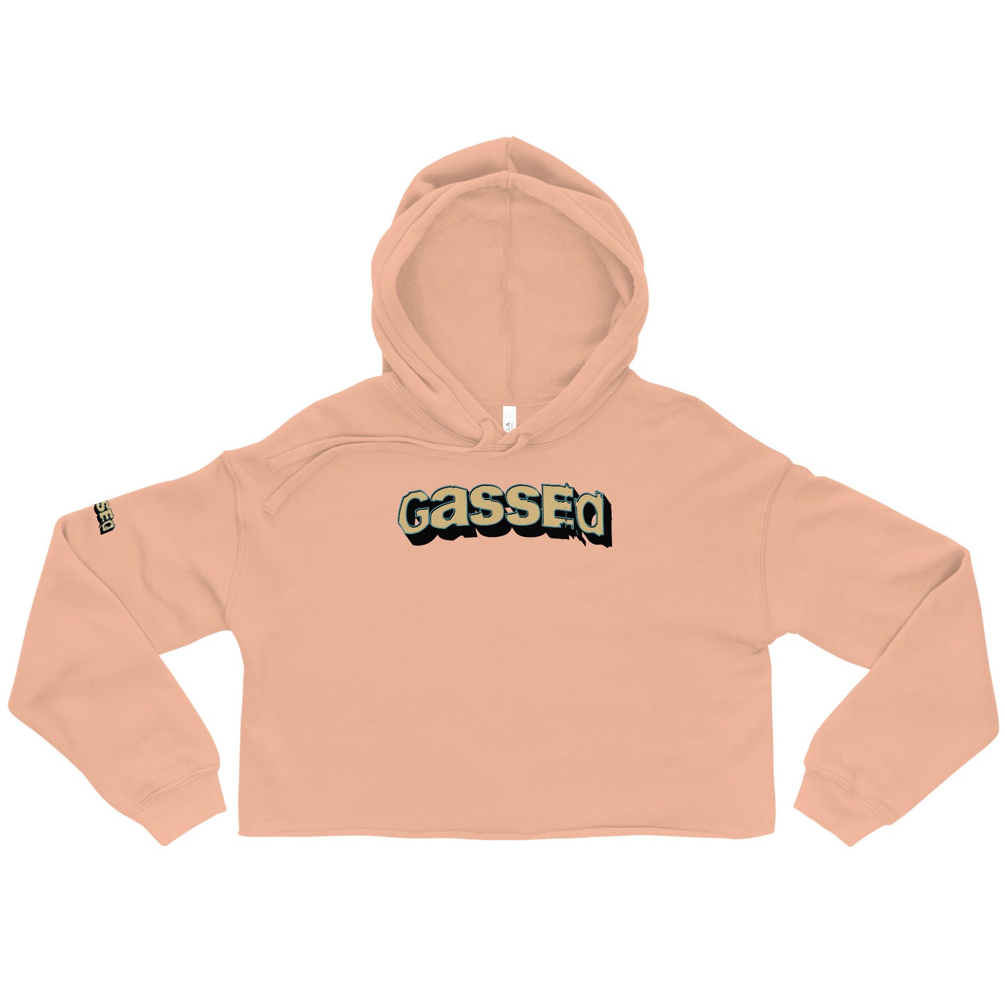 Gassed Crop Hoodie
