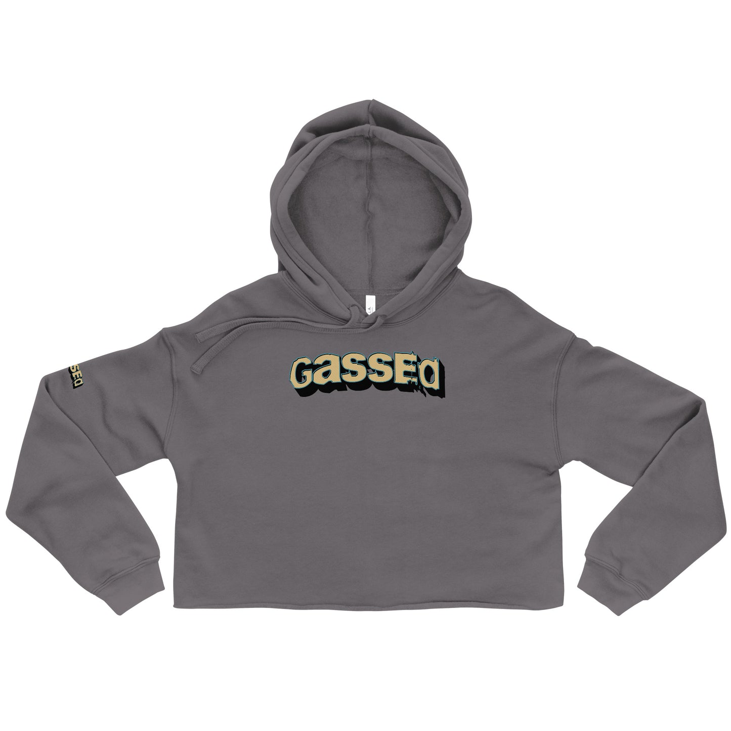 Gassed Crop Hoodie