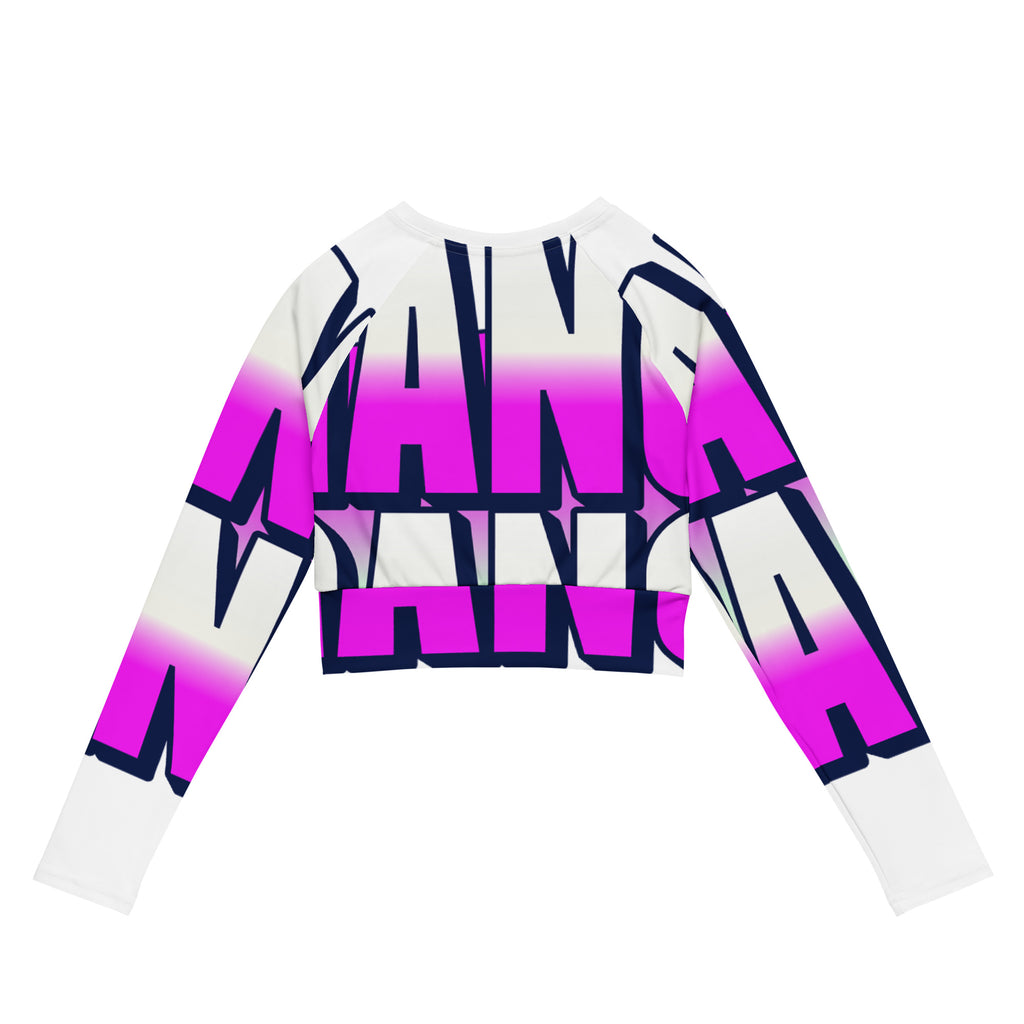 Nang Gang long-sleeve crop top