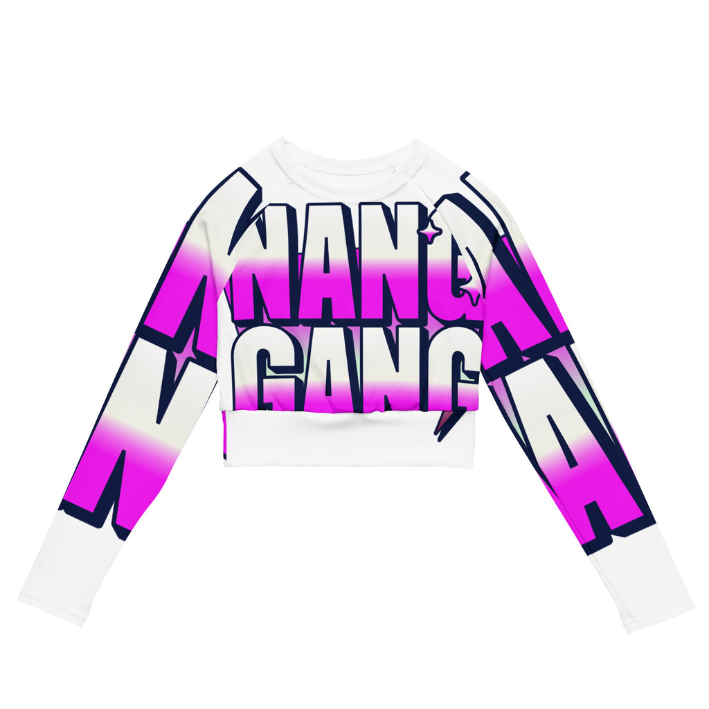 Nang Gang long-sleeve crop top