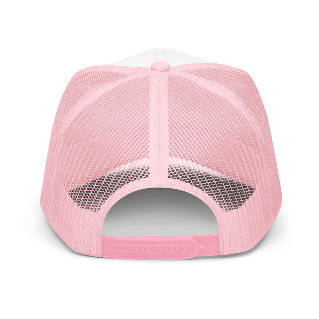 Swear Down Grey Font Foam trucker hat