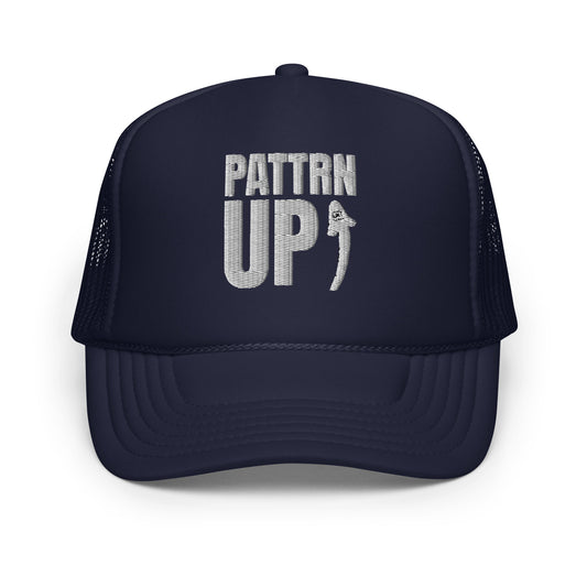 Pattrn Up Foam trucker hat