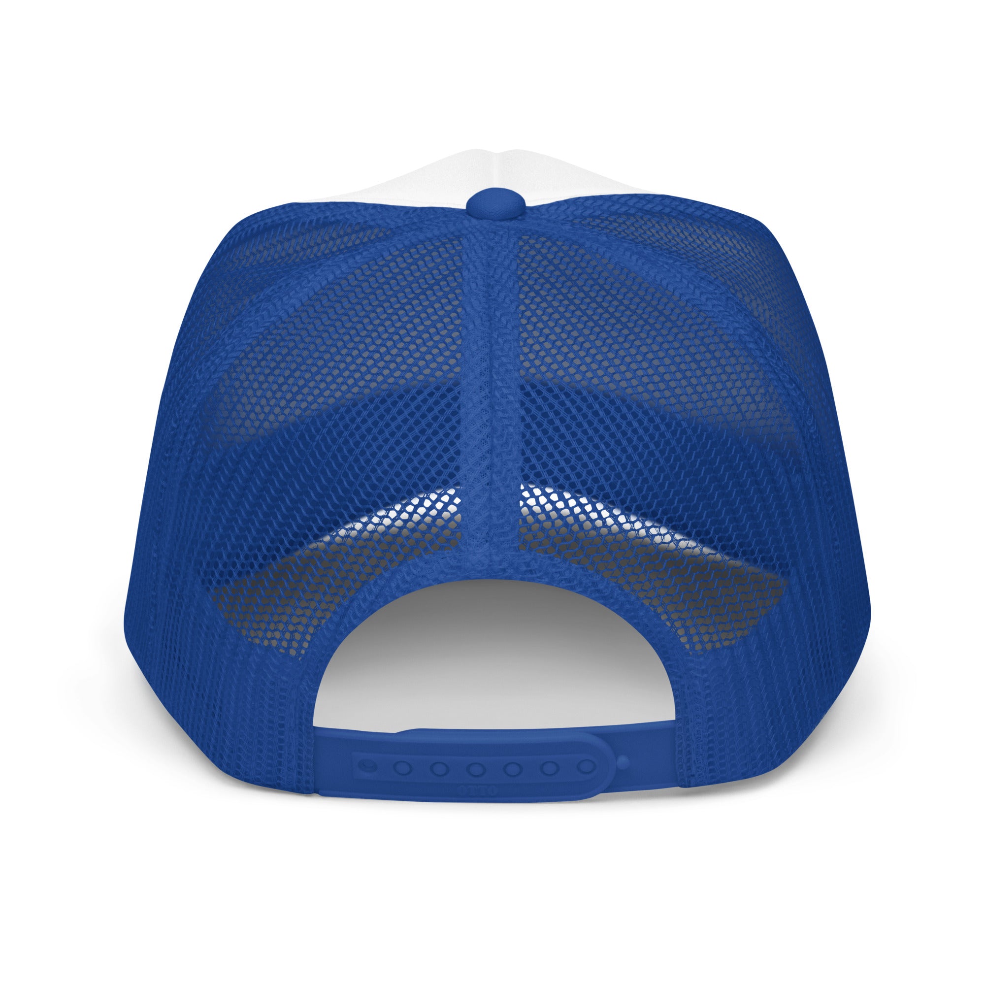 Swear Down White Font Foam trucker hat
