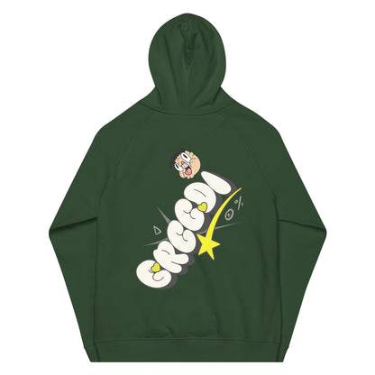 Greedi - Unisex eco raglan hoodie