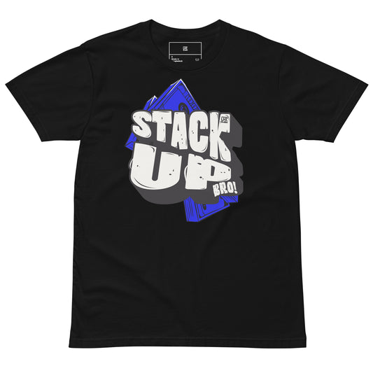 Stack UP- Blue Unisex premium t-shirt