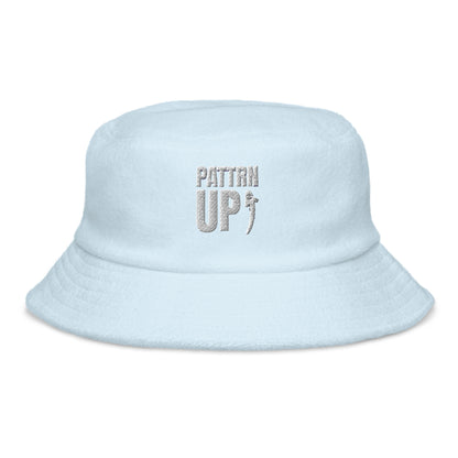 Pattrn Up Unstructured terry cloth bucket hat