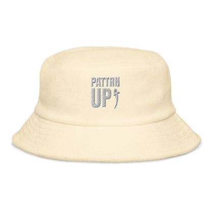 Pattrn Up Unstructured terry cloth bucket hat