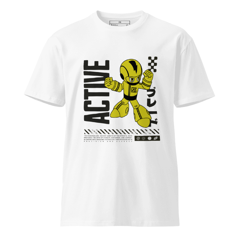 Active White Unisex premium t-shirt