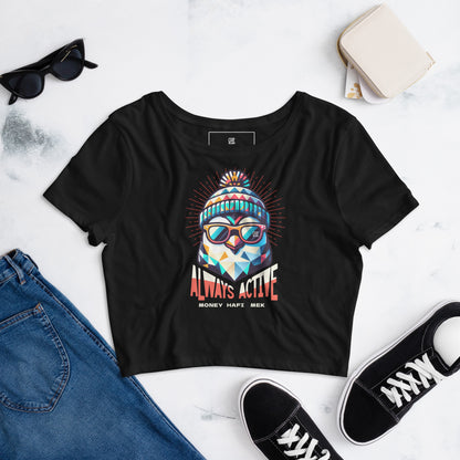 Always Active Women’s Crop Tee