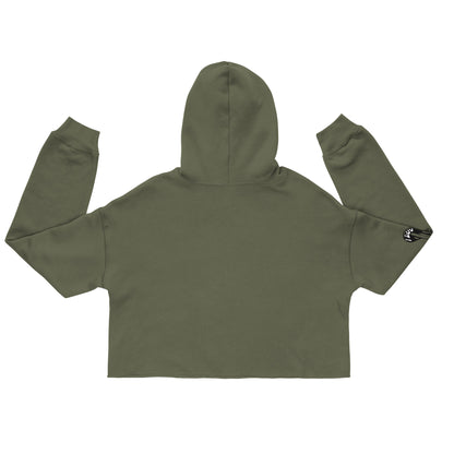 I Luv Bad Man Crop Hoodie