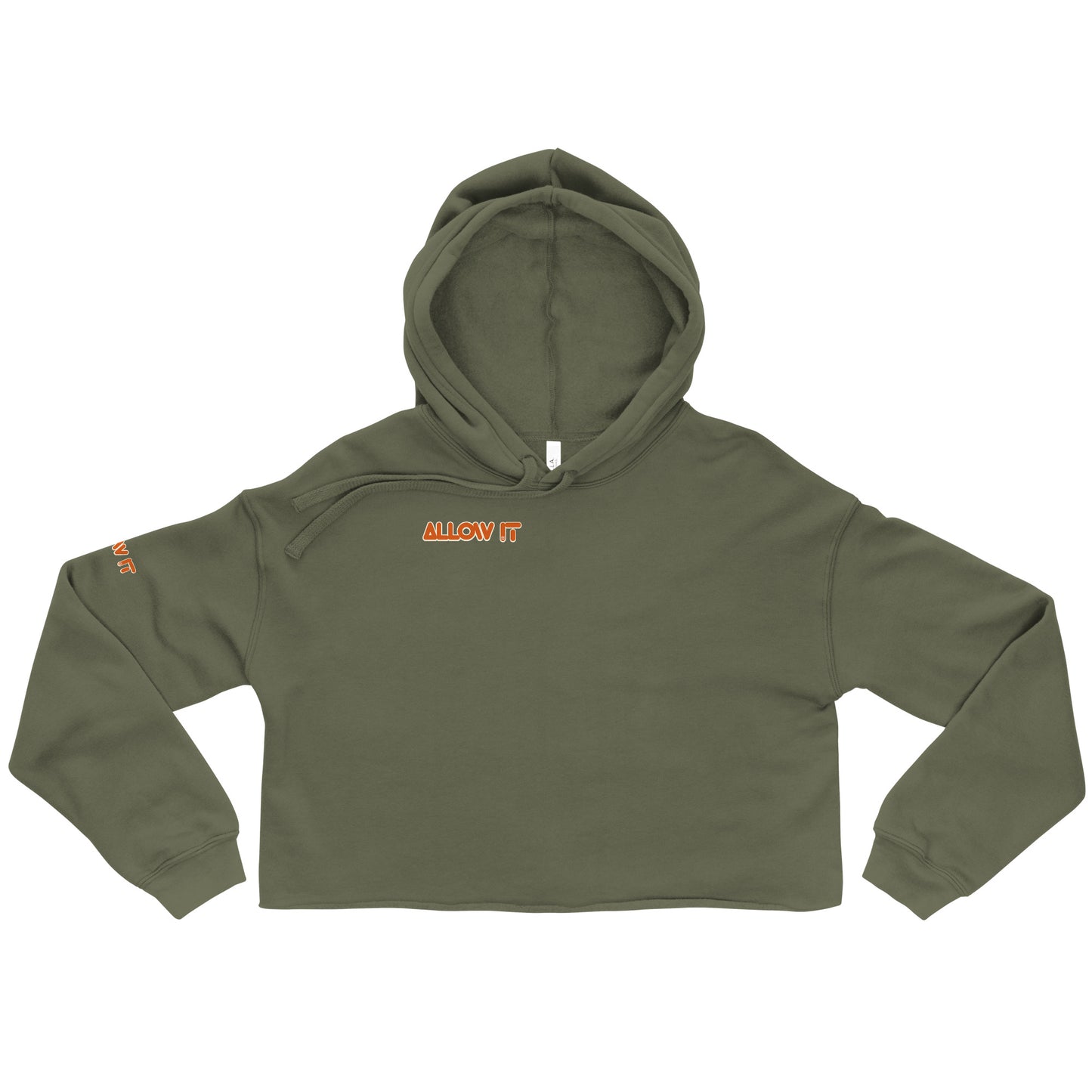 Allow it Crop Hoodie
