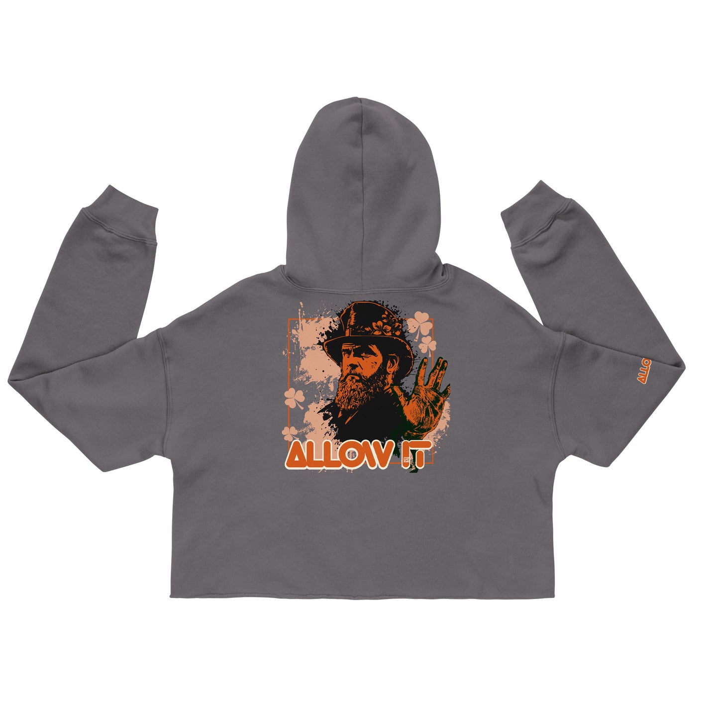 Allow it Crop Hoodie