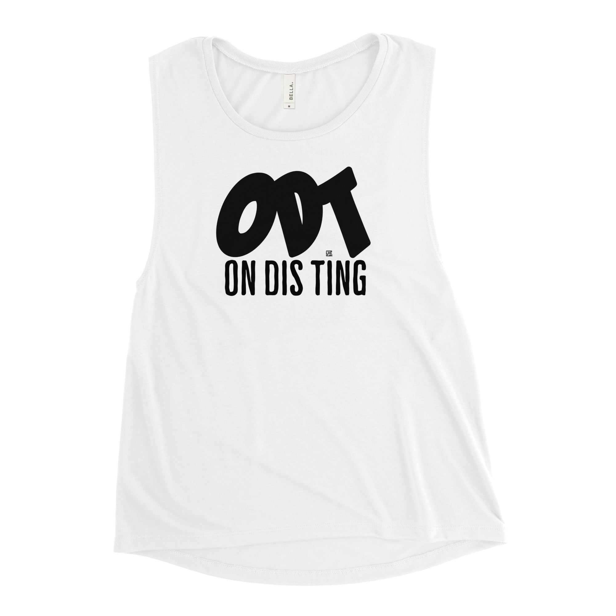 ODT - White Ladies’ Muscle Tank